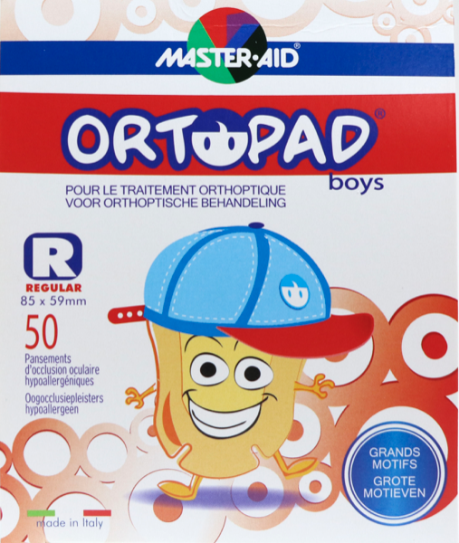 Oogpleisters orthopad boys medium